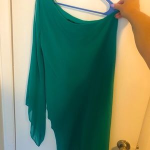 One shoulder dress - only worn once. Size M